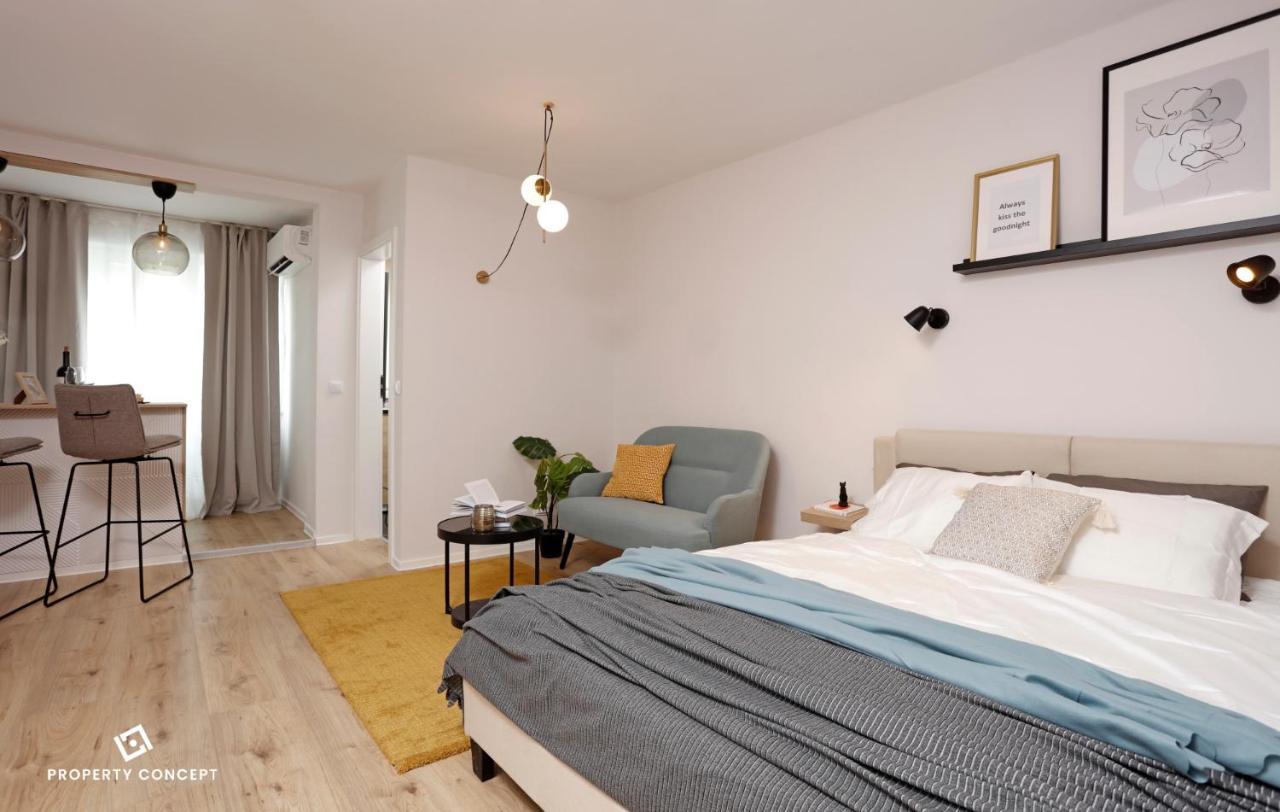 Brand New Lovely Studio Near Metro Station Bukarest Exterior foto