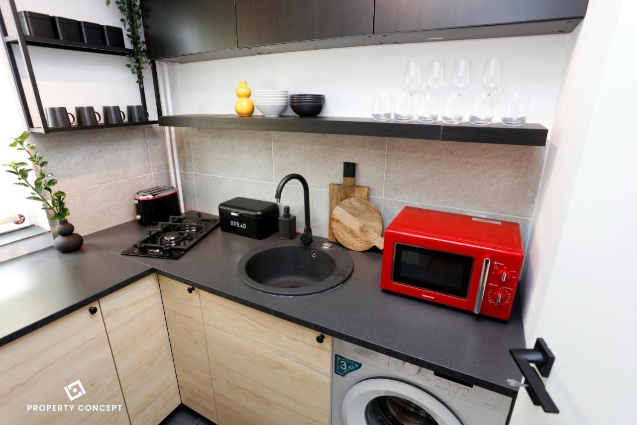 Brand New Lovely Studio Near Metro Station Bukarest Exterior foto